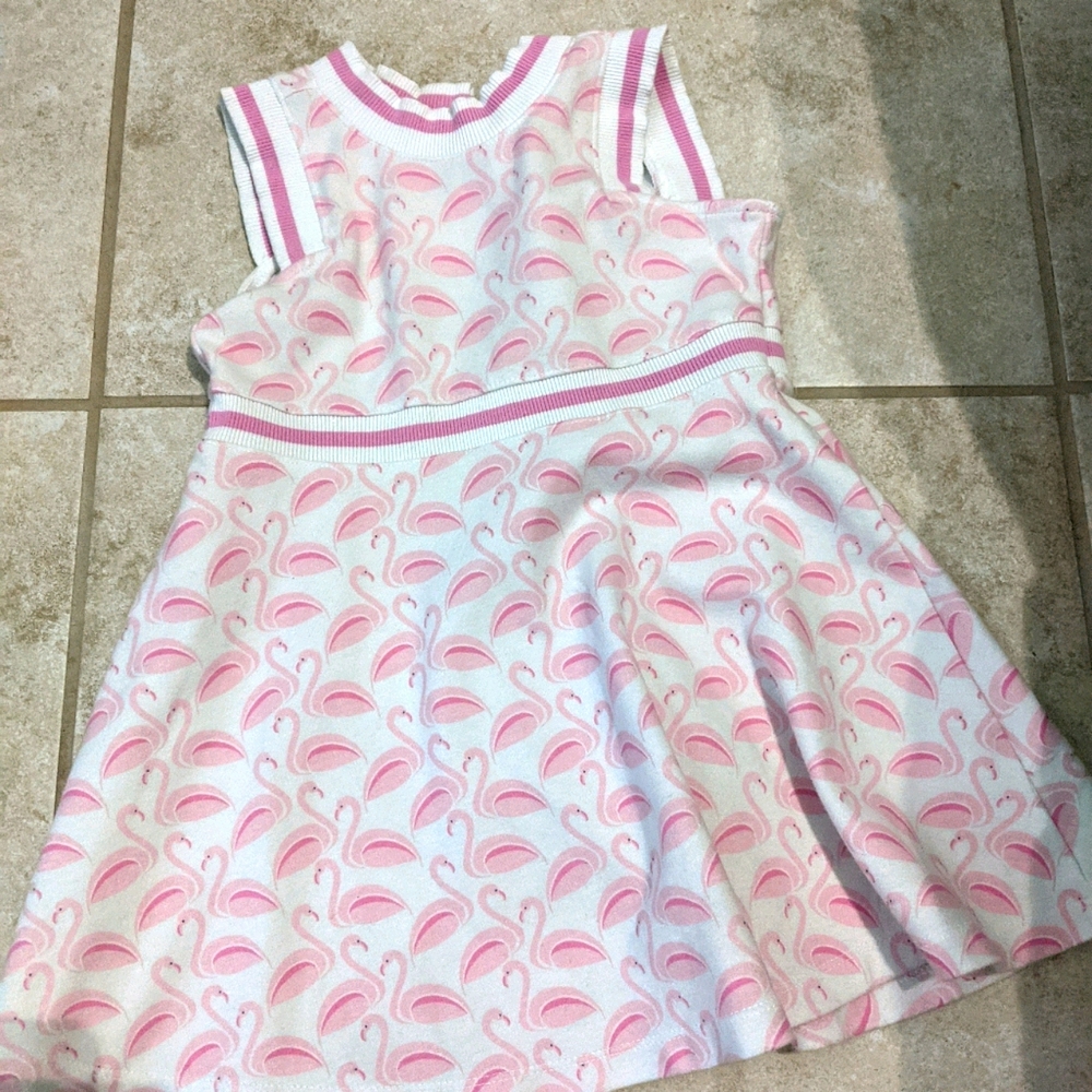 Flamingo Janie and Jack Dress